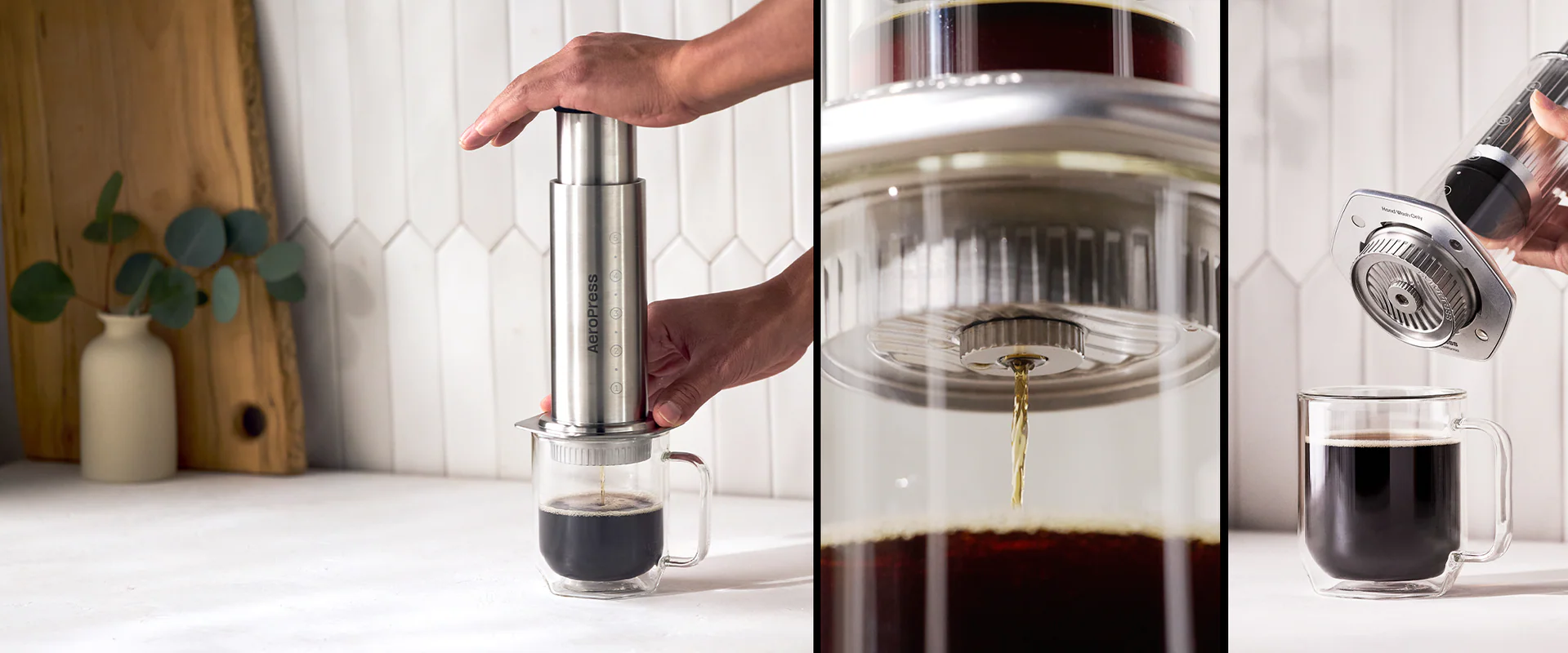 Brew Incredibly Smooth Coffee Instantly